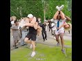 IShowSpeed Falls HARD in Girl-Carrying Race... #ishowspeed  #speedybabyy #funnymoments