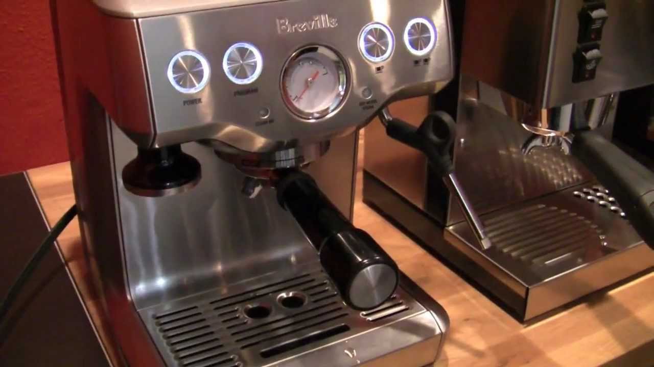 Rancilio Silvia vs. Breville Infuser | CR Comparison - YouTube