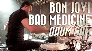 Bon Jovi - Bad Medicine - Drum Cover | Drum Cam | Live
