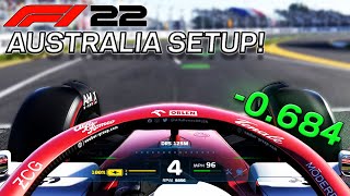 F1 22: AUSTRALIA HOTLAP + SETUP (1:16.535) 