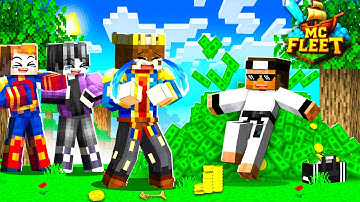 I Got SCAMMED By JACK GANG In mcFleet 😰| Minecraft