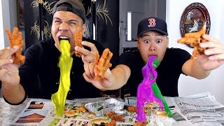 EATING DUCK FEET MADE US VOMIT!!!