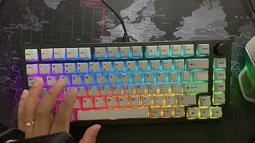 Glorious GMMK Pro Sound test, with stock Kailh copper switches