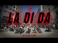 Kpop in public  one take everglow   la di da dance cover by gravity crew from france