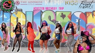 HOUSTON TRAVEL VLOG: Birthday Trip | Kamp Houston, Forget Me Not, The Address + more