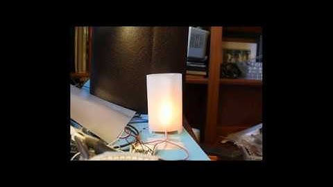 Realistic LED candle using RGB LED strip (NeoPixel)