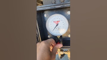 Calibrate weight gauge on semi truck and trailer