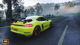 Forza Horizon 5 | PORSCHE 718 CAYMAN GT4 RS | 4k 60FPS | TechXenium