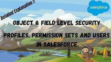 Object and Field Level Security in Salesforce| Profiles, Permission Sets and Users in Salesforce
