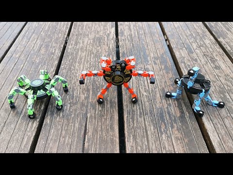 How To Use Transformable Fingertip Gyro 2021   Funny Fidget Spinner