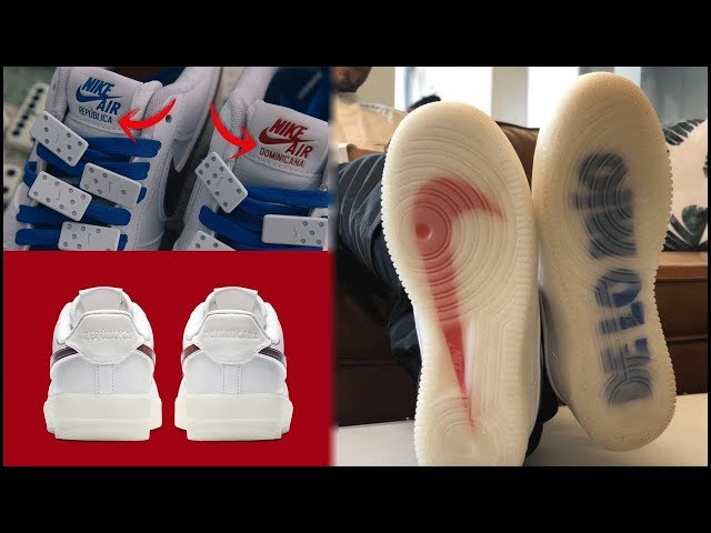 Nike rinde homenaje a "Republica Dominicana" con una edición especial de "Air Force One De Lo Mio" -