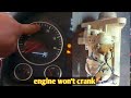 4 Common Problems Resulting to Engine Wont Start or Even CRANK.Man engine