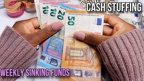 LOW INCOME Cash Envelope Stuffing | Sinking Funds | Zero Based Budget