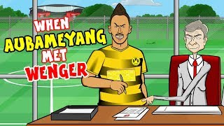 🤝When AUBAMEYANG met WENGER!🤝 (Transfer Update Parody)