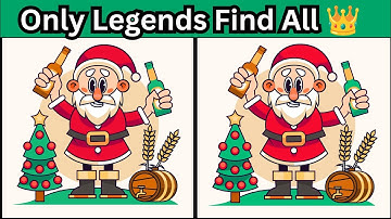 Spot The Differences Level-20 | Only Legends Find All 👑