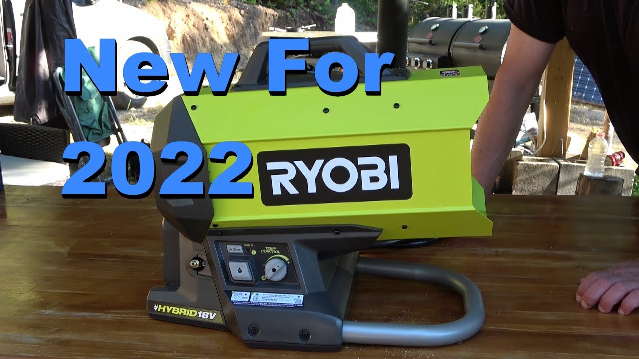 Ryobi NEW for 2022 Propane Hybrid Heater PCL801B 