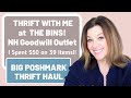 Thrift With Me at The Goodwill Outlet BINS in New Hampshire! $50 for 39 Items! Poshmark Thrift Haul!