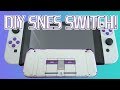 Nintendo Switch SNES Edition! DIY Switch Shell Replacement...