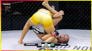 Alyse Anderson Usa Vs Victoria Souza Brazil - Mma Highlights Hd