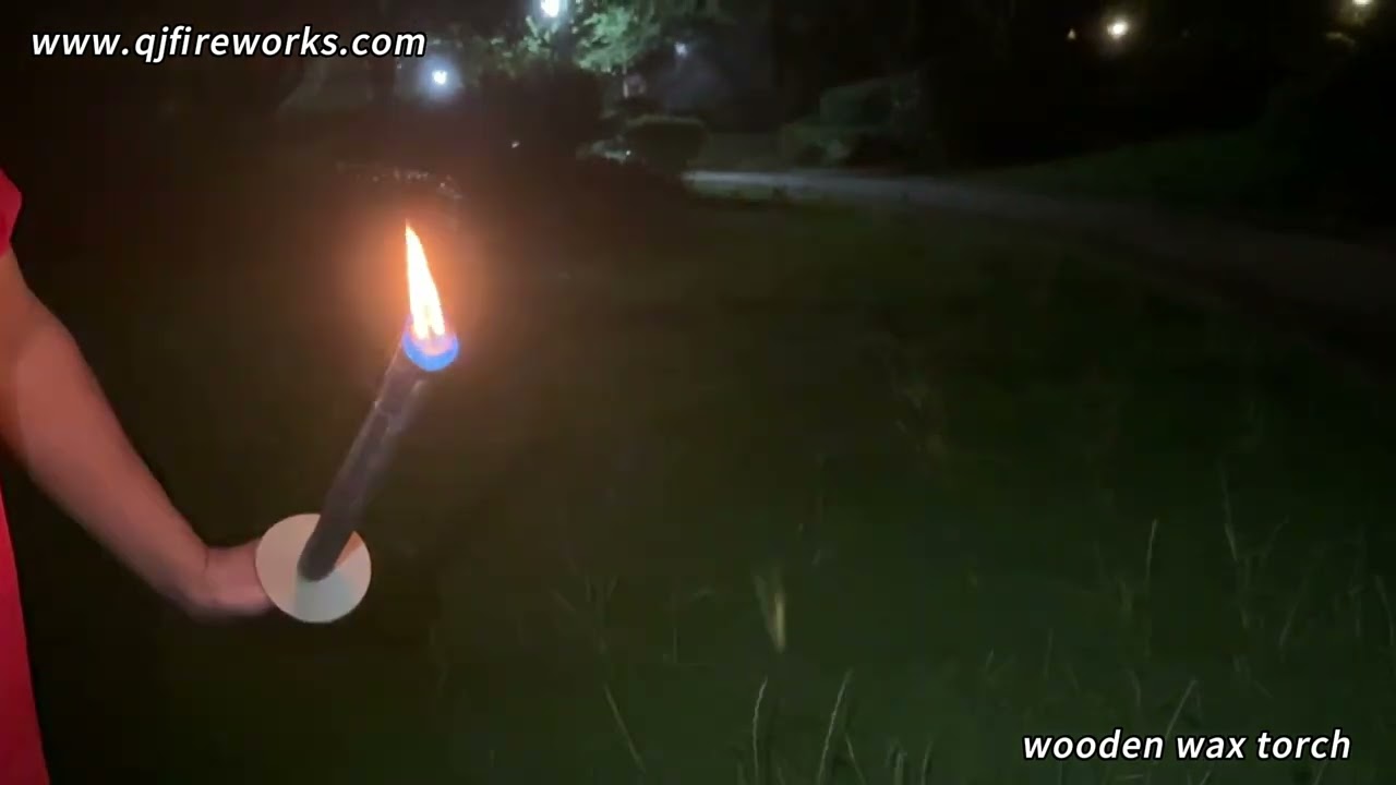 Wooden Wax Torch