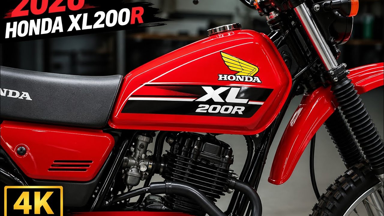 2026 Honda XL200R 🔥 The Ultimate Comeback of a LEGEND! | Full