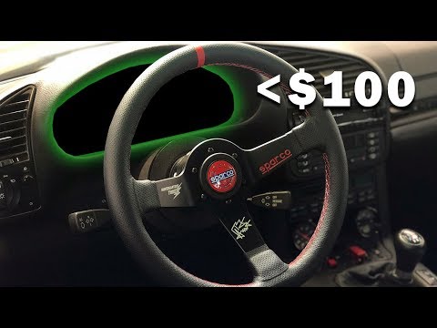 The Best E36 Interior Mod For Under 100 Youtube