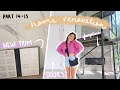 HOME RENOVATION WEEK 14+15 // doors are IN + fireplace wall is done!