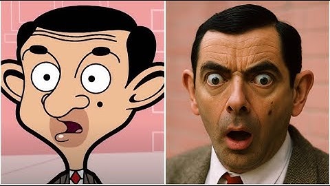 Mr Bean Characters in Real Life