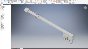 Making the Kingdom Key in Inventor