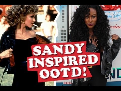 Grease / Sandy Inspiration OOTD - YouTube