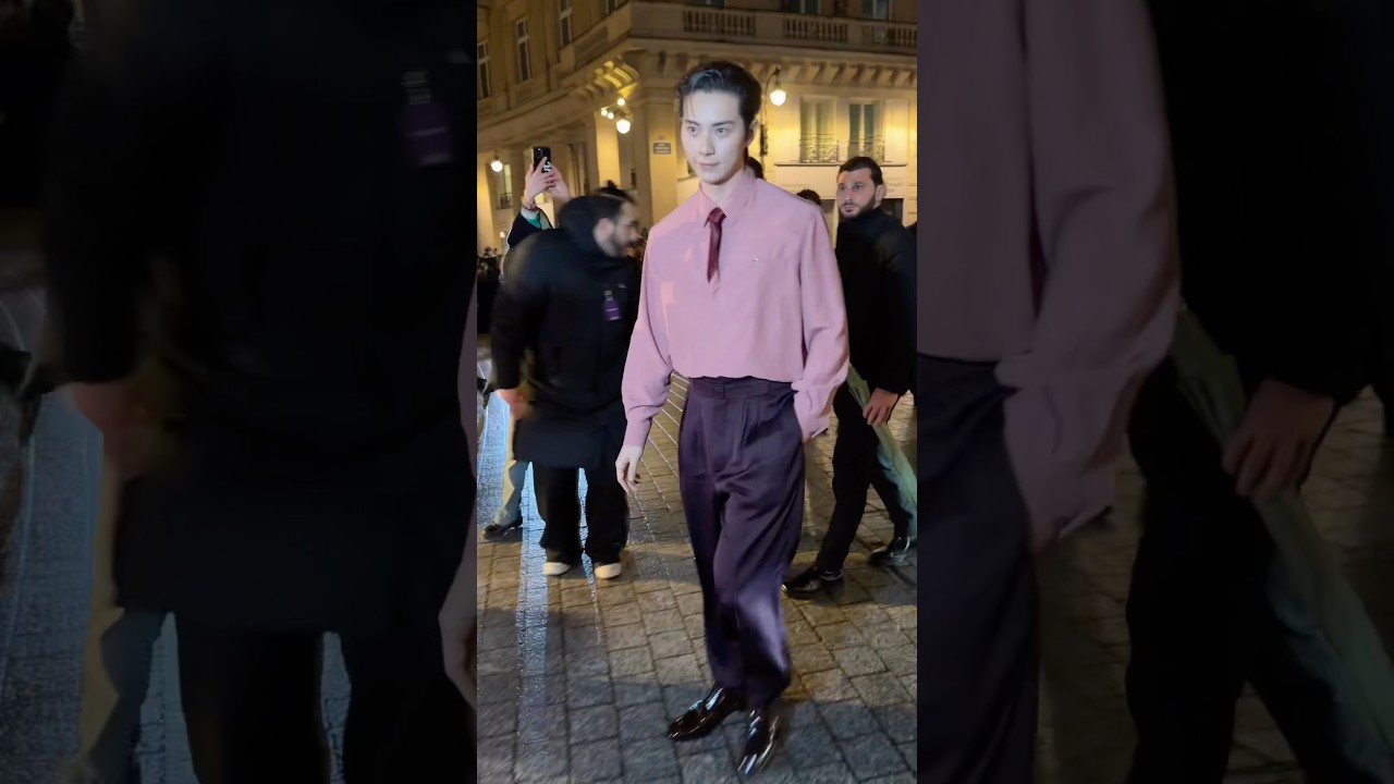 《暴君的主廚》李彩玟現身Saint Laurent秋冬男裝大秀！