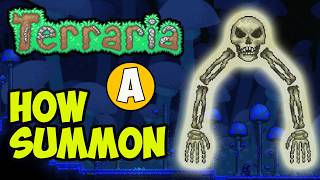 Terraria How To Summon Skeletron (EASY) | Terraria how to get Skeletron spawner