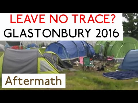Glasto 2016 tent walkabout