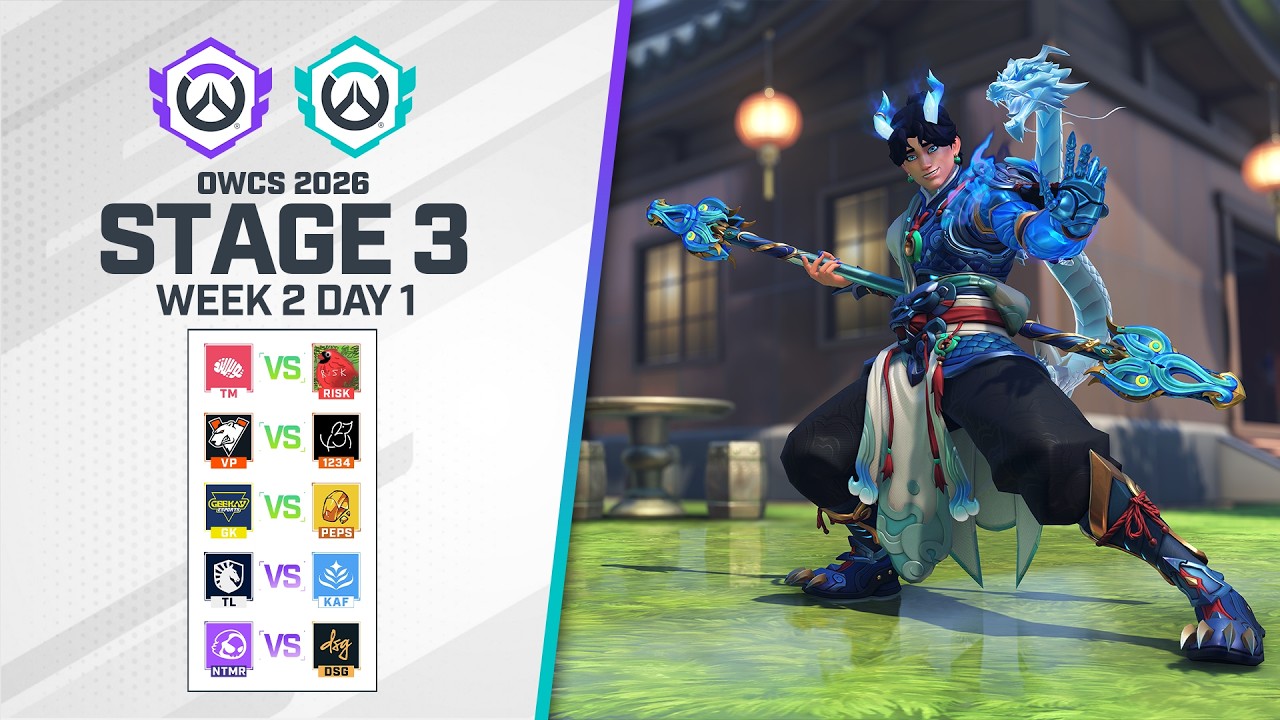 OWCS 2026 | NA/EMEA | Stage 3 Week 2 Day 1