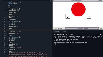 X-Camp Art of Programming Contest 2021 Summer- Blow the Balloon Python Project