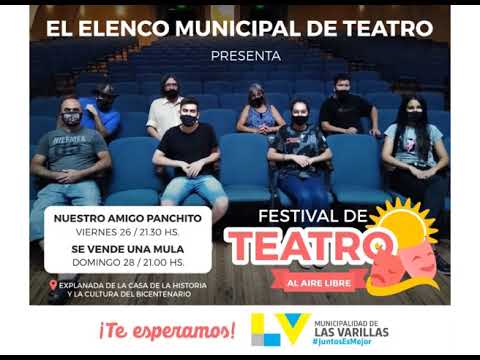 El Elenco Municipal de Teatro presenta teatro al aire libre