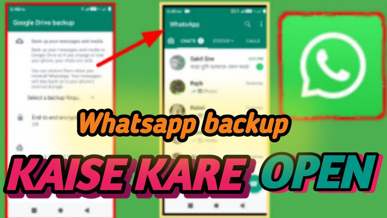 How To Whatsapp Backup In Google Drive In Iphone