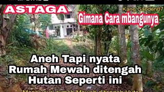 rumah mewah ditengah hutan seperti ini kok bisa