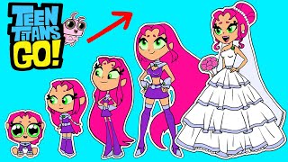 Growing up Teen Titans Go! ❤ 2021 NEW! Characters in a wedding dress.