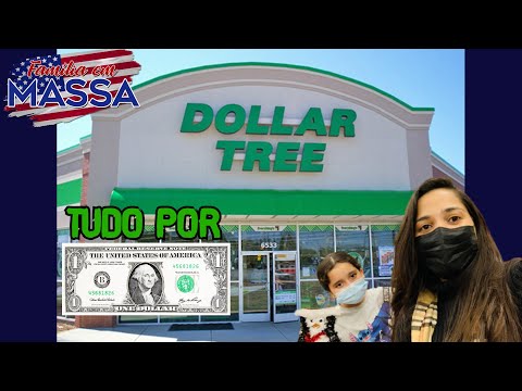 LOJA DOLLAR TREE * INACREDITAVEL O QUE SE ENCONTRA POR 1 DOLLAR  #MAIORLOJADE1DOLAR 