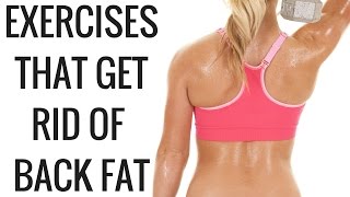 The Best Exercises that Get Rid of Back Fat and Bra Overhang