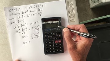 Carpool Chemistry! Calculating [OH-] Knowing [H+]