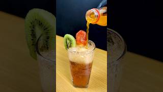 Strawberry, Kiwi & Mint Juice #soda #shorts #drink #food #asmr #ytshorts #ginger #recipe #streetfood