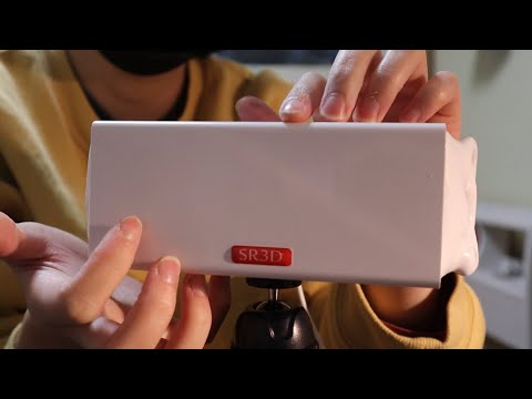【ASMR】いい感じに爪が伸びてきたのでSR3Dを全方位タッピングする音フェチ♪