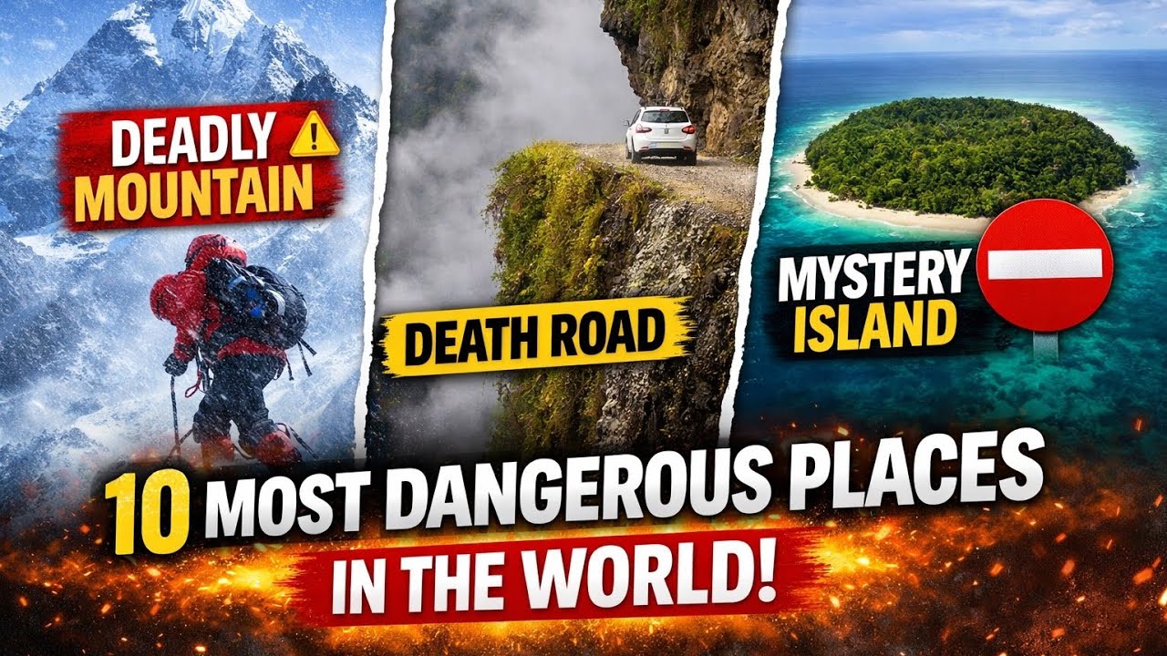 10 Most Dangerous Places on Earth You Should Never Visit😱! - YouTube