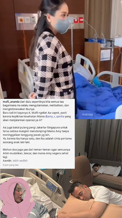 Jagain Mama amy di Singapura Raffi Nagita sampe tertidur di Kursi anak berbakti