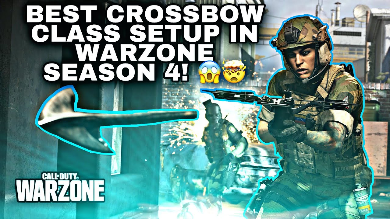 This MW CROSSBOW SETUP is BROKEN in WARZONE SEASON 4! 😱 (BEST MW CROSSBOW CLASS SETUP) 🤯