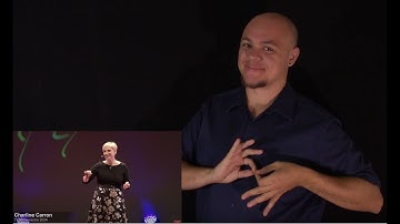 ASL Ted Talks (Episode 413) Your Brain Contains An Incredible Garden Charline Carron