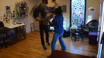 Art Studio Aerials - Kaye Flip & Cradle Toss Combo with Kenny & Tiff