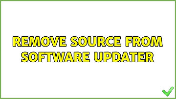 Ubuntu: Remove source from software updater (2 Solutions!!)